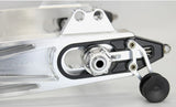 HARLEY SWINGARMS FXR FITMENT ONLY, POLISHED OR BLACK WITH COLOR CHOICES FOR AXLE HARDWARE AREA