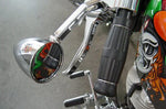 Teardrop Mirror NICE PARTS BILLET ALUMINUM/ BLACK OR CHROME   USA MADE