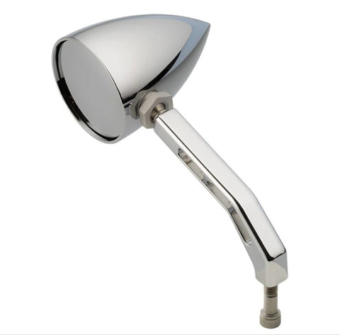 Teardrop Mirror NICE PARTS BILLET ALUMINUM/ BLACK OR CHROME   USA MADE