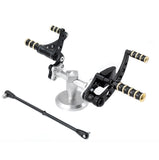 VINTAGE LINE FORWARD CONTROL FROM 1986 TO 1999 ALUMINUM & BRASS BLACK OR POLISHED / W BRASS