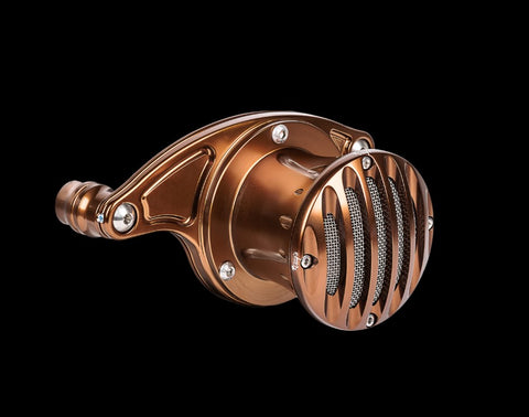 Velocity Stack Challenger Design Bronze Milwaukee 8 Engine