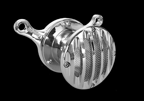 Velocity Stack Grill Design Full Chrome – CUSTOM HARLEY PARTS ...