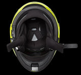 Daytona Glide Modular Motorcycle Helmet - DOT Approved, Bluetooth Ready Fluorescent Yellow