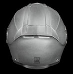 Daytona Glide Modular Motorcycle Helmet - DOT Approved, Bluetooth Ready / SILVER
