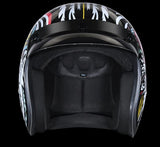 HELMETS WITH TRIBAL GRAPHICS/ OPEN FACE