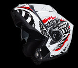 Daytona Glide Modular Motorcycle Helmet - DOT Approved, Bluetooth Ready PHOENIX GRAPHICS