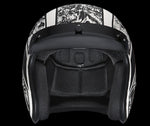 HELMETS WITH GRAFITTI  GRAPHICS/ OPEN FACE