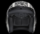 HELMETS WITH GRAFITTI  GRAPHICS/ OPEN FACE