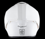 D.O.T. & ECE Daytona Viper- Hi-Gloss White Motorcycle Helmet