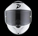 D.O.T. & ECE Daytona Viper- Hi-Gloss White Motorcycle Helmet