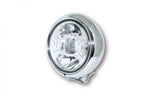 CHROME LED MOTORCYCLE HEADLIGHT 7 INCH