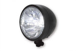 BLACK 130MM MOTORCYCLE HEADLIGHT HIGH QUALITY