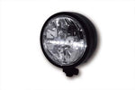 BLACK 130MM MOTORCYCLE HEADLIGHT HIGH QUALITY