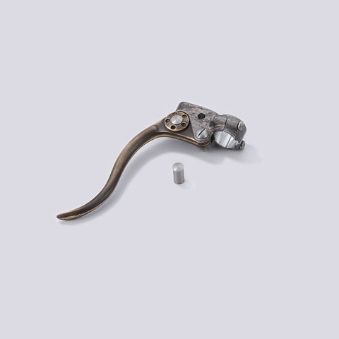 DELUXE LINE CLUTCH LEVER ASSEMBLY ALUMINUM & BRASS (Raw)