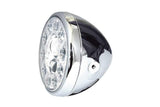 7 INCH LED CHROME MOTORCYCLE HEADLIGHT