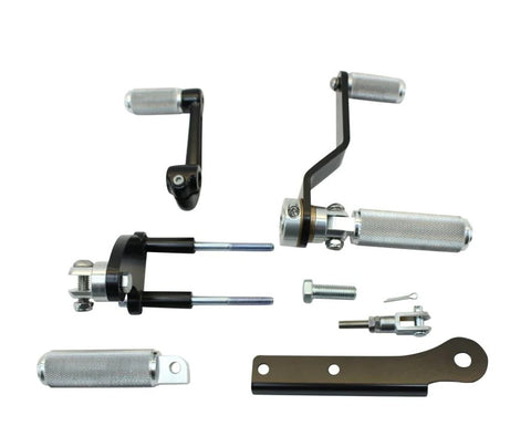 SPORTSTER MID CONTROLS KIT FOR 91-03 5 SPEED