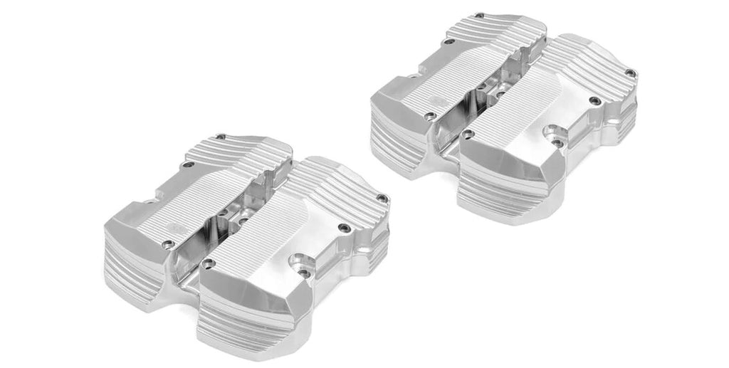 Kens Factory Harley Milwaukee 8 / M8 Harley rocker Boxes , Show Polish ...