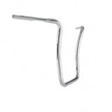 Carlini Motorcycle Gangster Ape 1.25” 18” Stepped Chrome Throttle By Wire