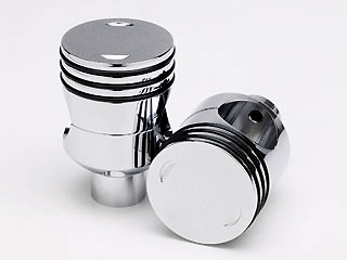 CARLINI 1.50 PISTON RISERS / CHOPPERS/ MOTORCYCLES BLACK OR CHROME