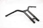 Motorcycle Fat T bars Cali Bar Straight 14" Black