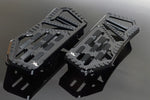 BLACK BAGGER BILLET FLOORBOARDS HIGH QUALITY BILLET