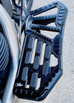 BLACK BAGGER BILLET FLOORBOARDS HIGH QUALITY BILLET