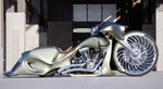 HARLEY WRAP FENDERS MODEL 30 INCH FL107 IN STOCK  Includes chrome spacers, hardware and pre-drilled holes.