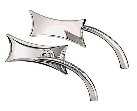 4-Point Motorcycle  Mirrors Chrome
