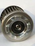 CUSTOM MOTORCYCLE OIL FILTER BLACK OR CHROME CLEANABLE USA MADE