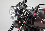 Black 7 Inch Motorcycle Headlight Old School