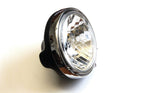 Black 7 Inch Motorcycle Headlight Old School